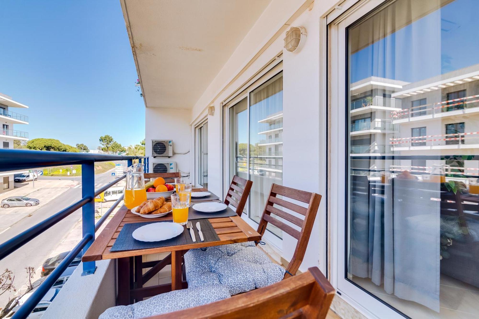 Colina Sol T2 Quarteira Beach Bagian luar foto